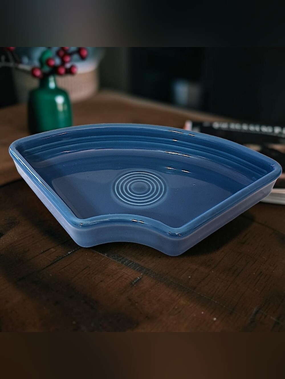 Fiesta Pottery Omni Tray Relish Dish Insert Lapis Blue Replacement Fiestaware